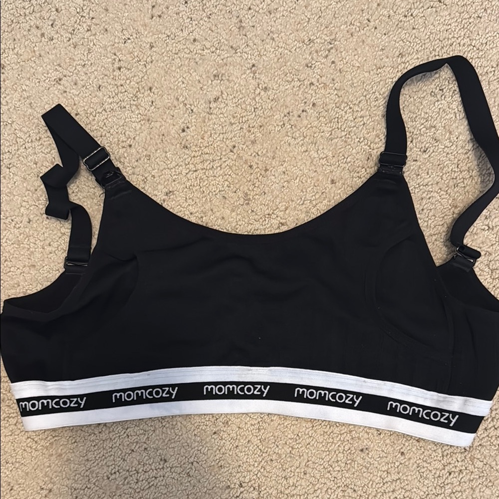 Black Nursing Bra